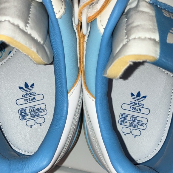 Adidas Forum 84 Low UNC Shoes retro basketball sneakers EUC - Picture 8 of 12